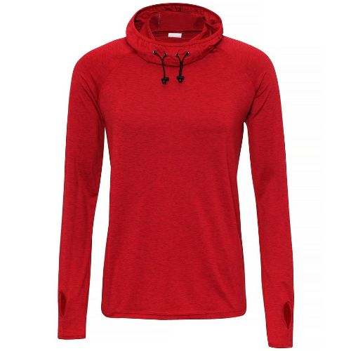 Awdis Just Cool Cool Cowl Neck Top Red Melange